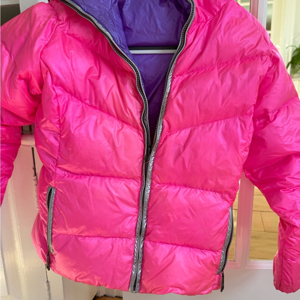 Skea down jacket reversible